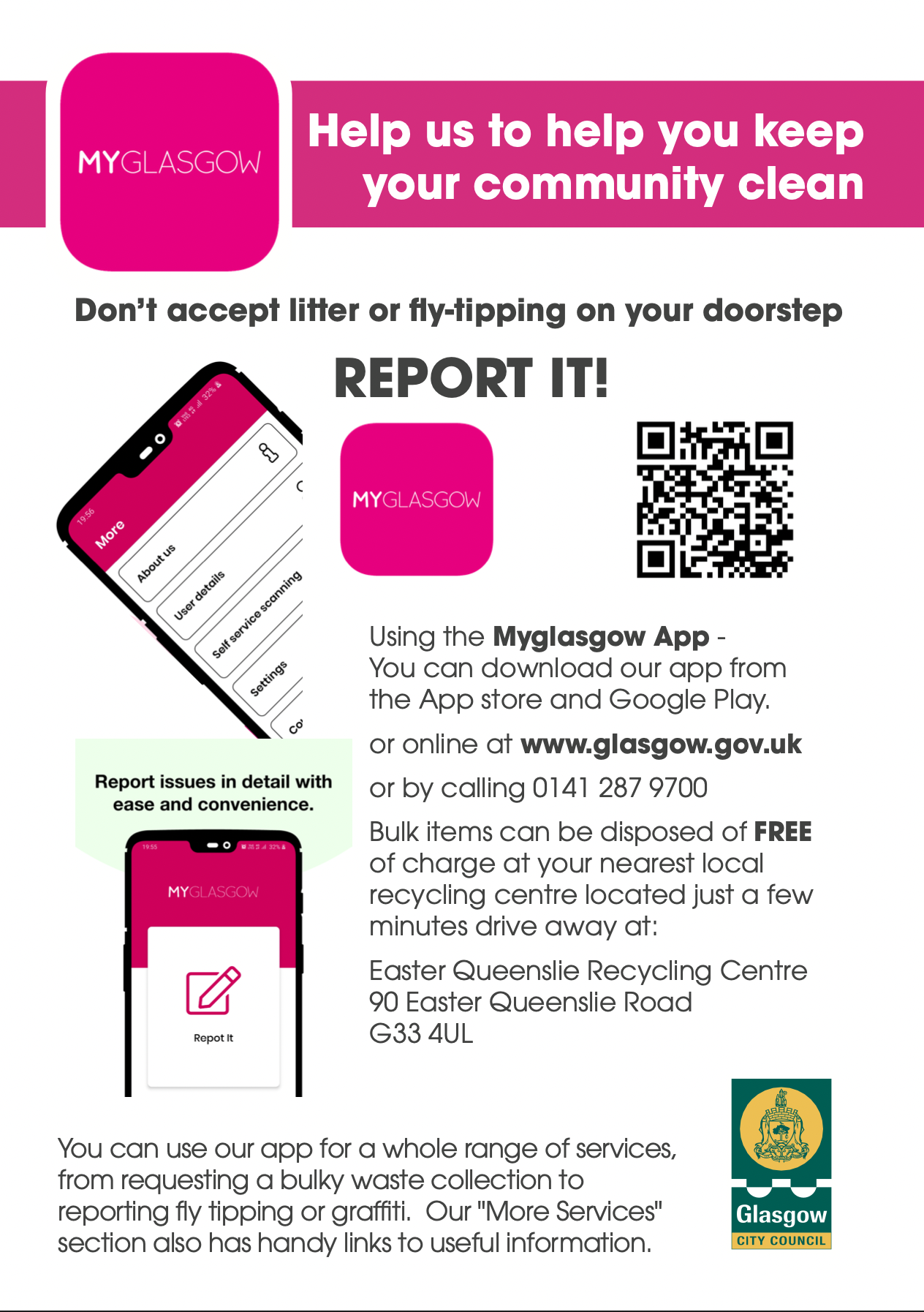 fly tipping report it
